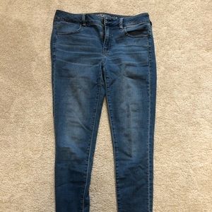 Mid rise AEO skinny jeans